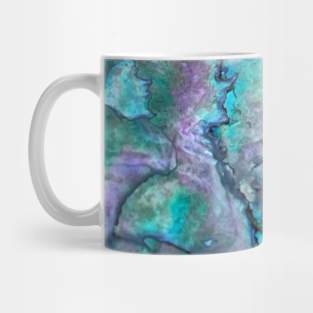 Paua shell macro by Anna’s Floristry Design Mug